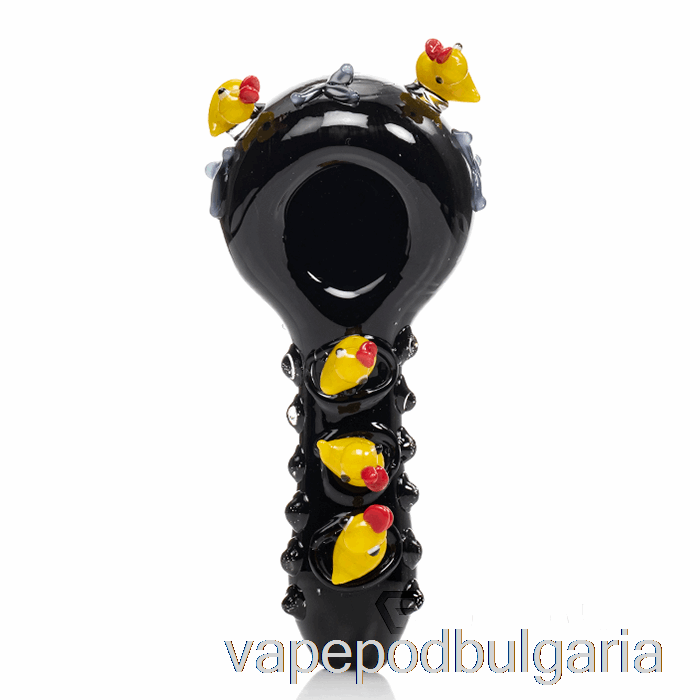 Vape 10000 Дръпки Cheech Duck Love Hand Pipe Black